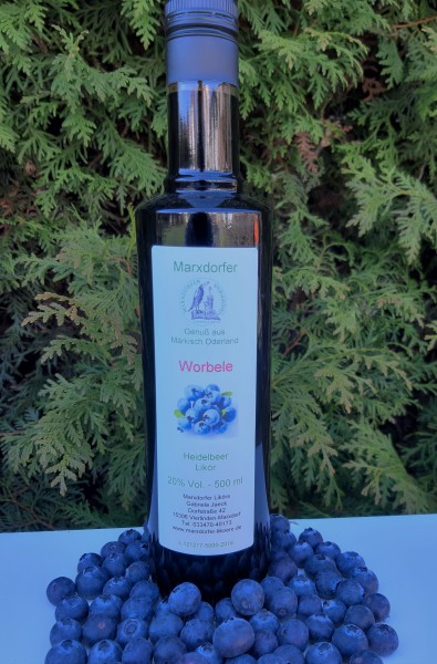 Worbele 20 % Vol. Heidelbeerlikör
