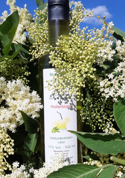 Hollerblüte 17%Vol Holunderblüten-Likör
