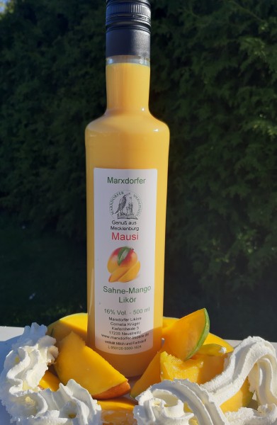 Mausi 16 % Vol. SahneMango-Likör