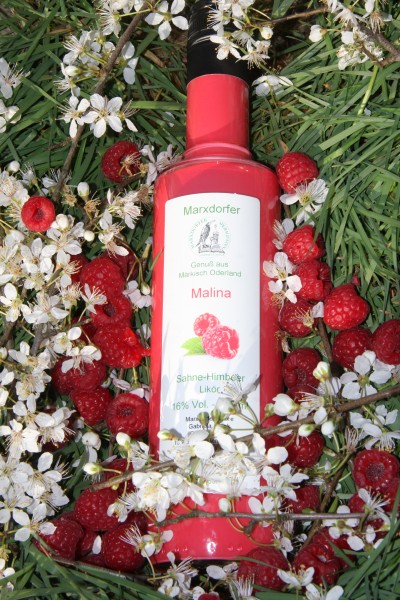 Malina 16 % Vol. Himbeer-Sahne-Likör