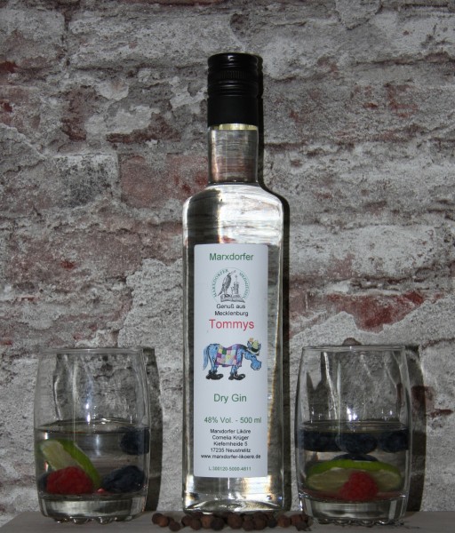 Tommys 48 % Vol. Gin