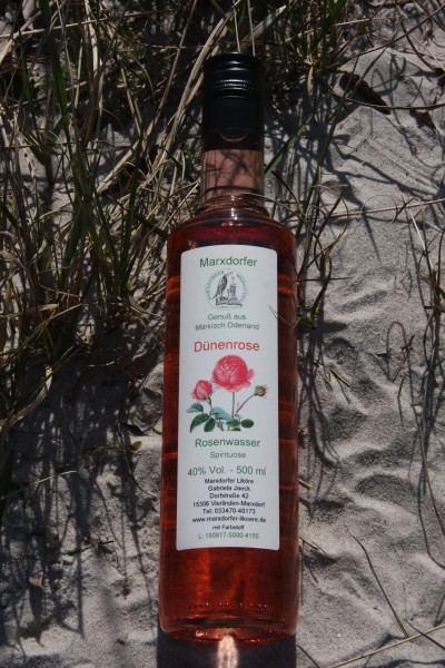 Dünenrose 40 % Vol. Rosen-Spirituose