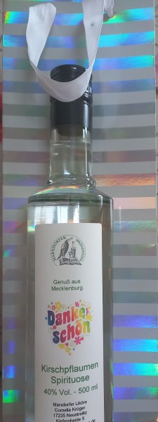 Dankeschön 40%Vol Kirschpflaumen-Spirituose