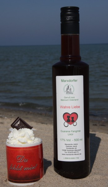 Wahre Liebe 17%Vol Guarana-Yangmei-Likör