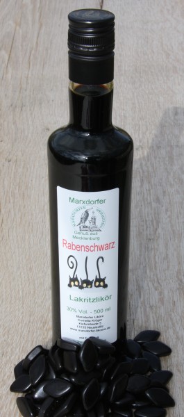 Rabenschwarz30%Vol Lakritzlikör