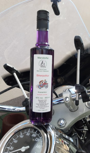Bikerpolitur42%Vol. Kräuterlikör
