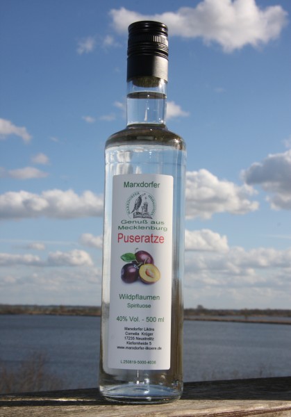 Puseratze 40% Vol Wildpflaumenspirituose