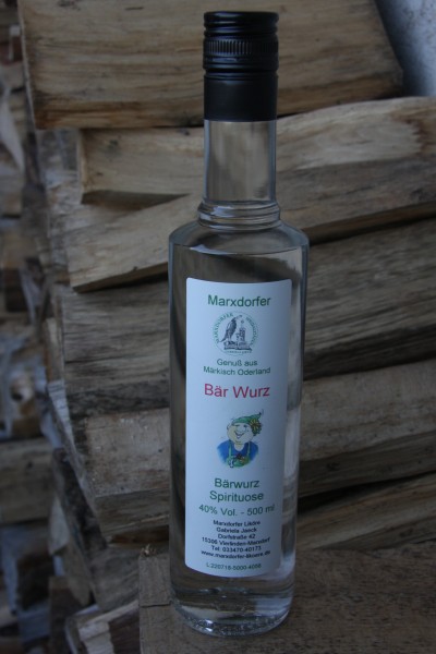 BärWurz 40% Vol. Spirituose