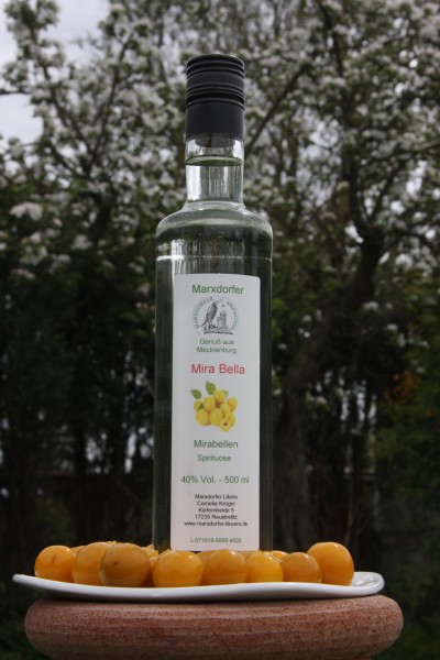 Mira Bella 40%Vol Mirabellen-Spirituose