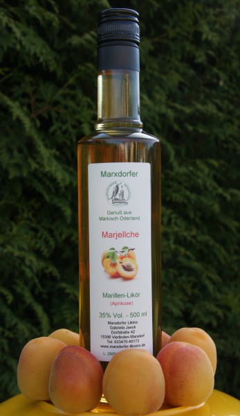Marjellche 35%Vol Marillen-Likör