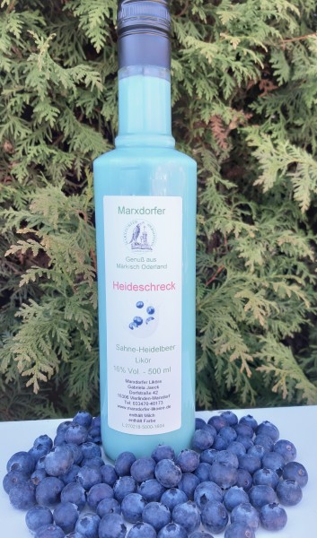 Heideschreck 16% Sahne-Heidelbeer-Likör